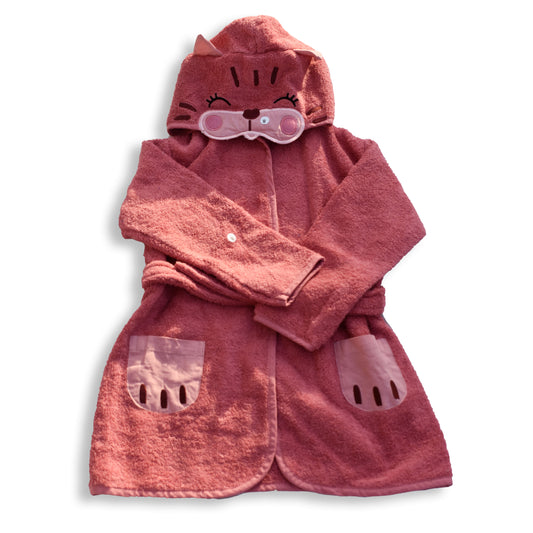 Kids Snuggle Kitty Softie Bathrobe