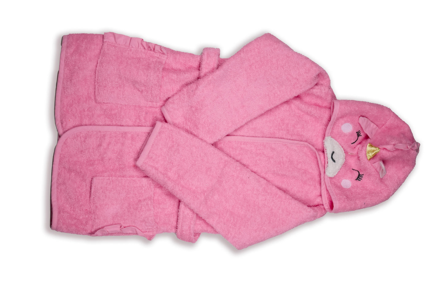 Royal Pink Unicorn Bathrobe