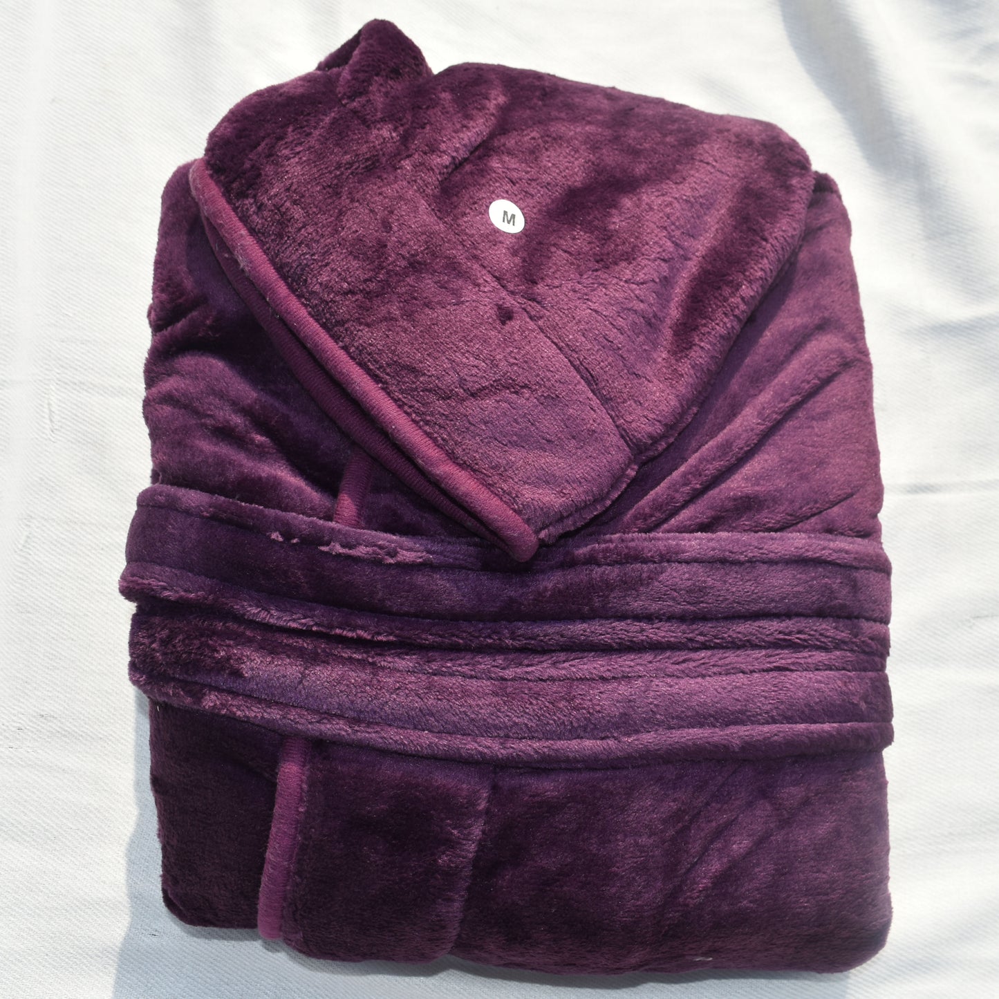 Luxury Hooded Fleece Bathrobe