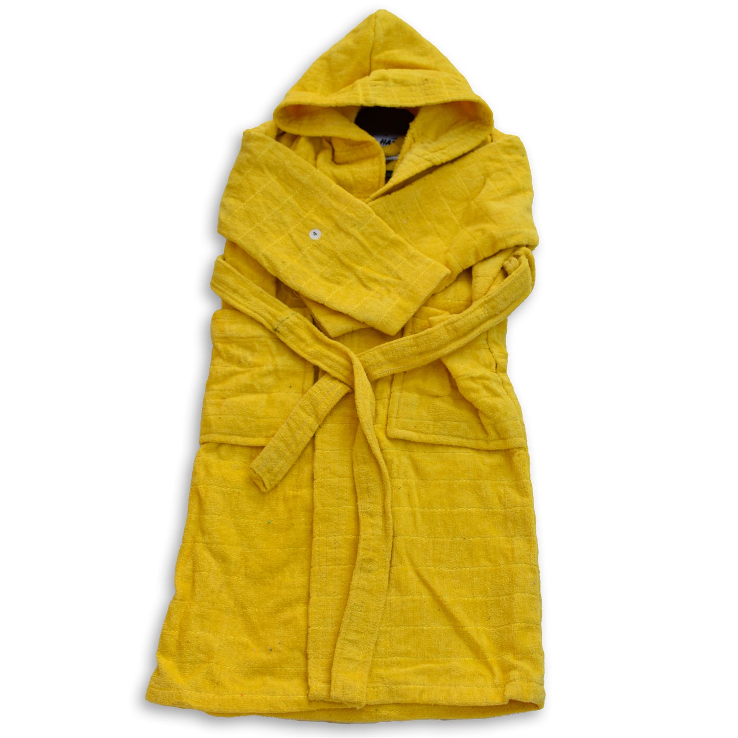 Kids Snuggle Softie Yellow Bathrobe