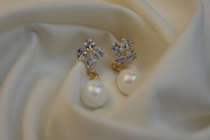 Royal Korean Pearl Earrings