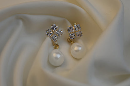 Royal Korean Pearl Earrings