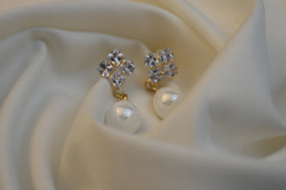 Royal Korean Pearl Earrings