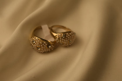 Pair of Faux Pearl Rings