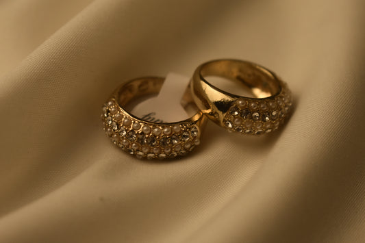 Pair of Studded Ring