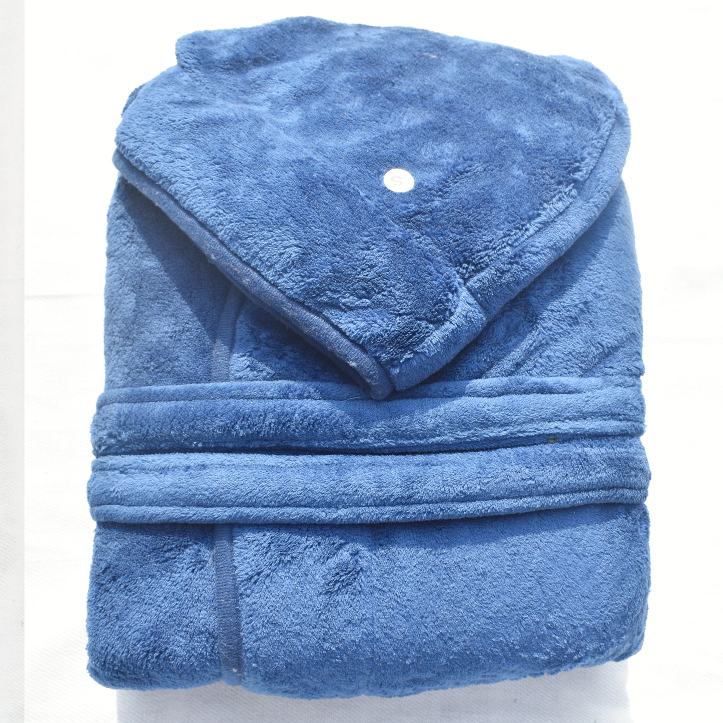 Luxury Hooded Fleece Bathrobe